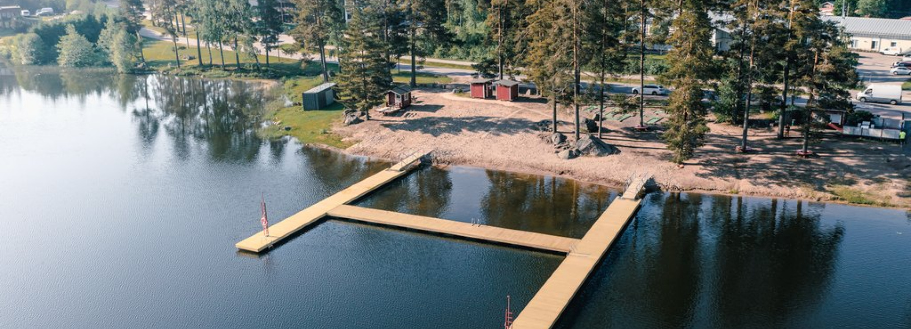 Huutjärven uimaranta