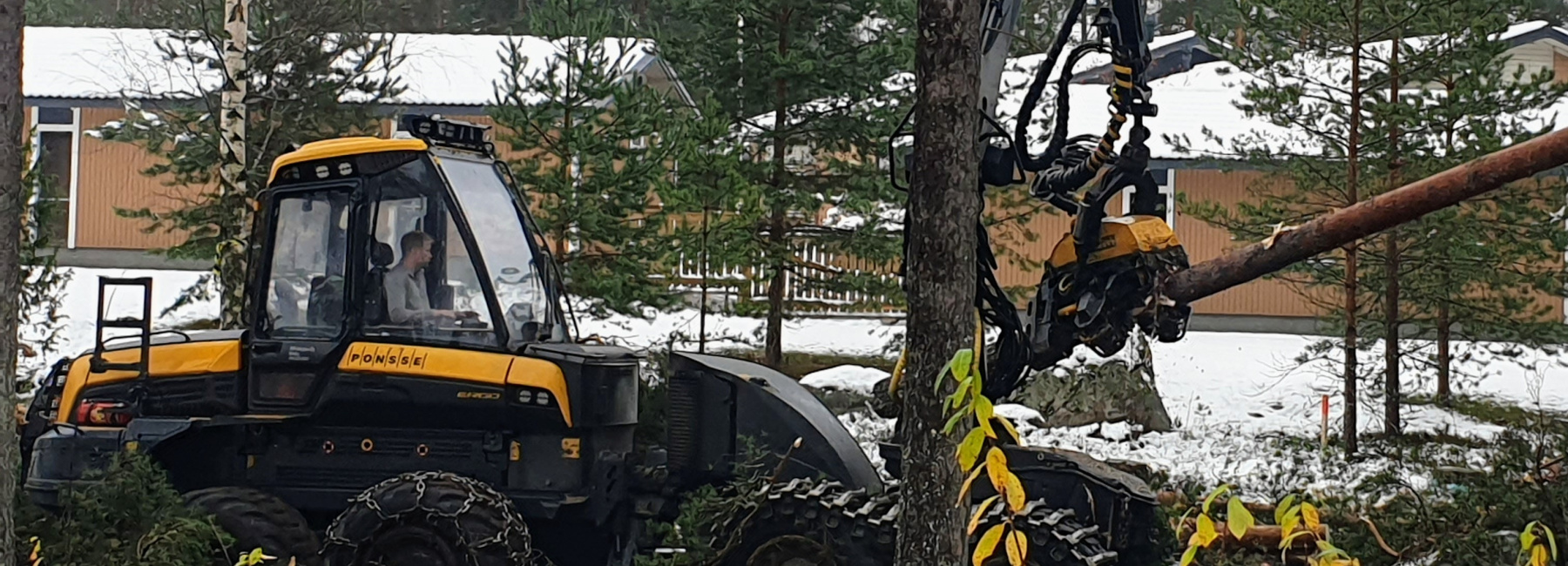 Minitalotyömaa