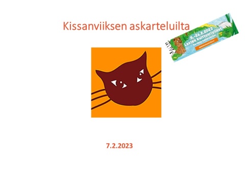 Kissanviiksen askarteluilta 2023