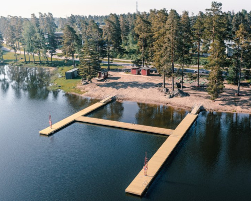 Huutjärven uimaranta