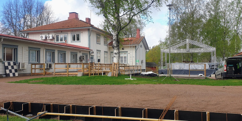 Pyhtään Kulttuuritalo valmistautuu jo alkavaan keikkakesään.